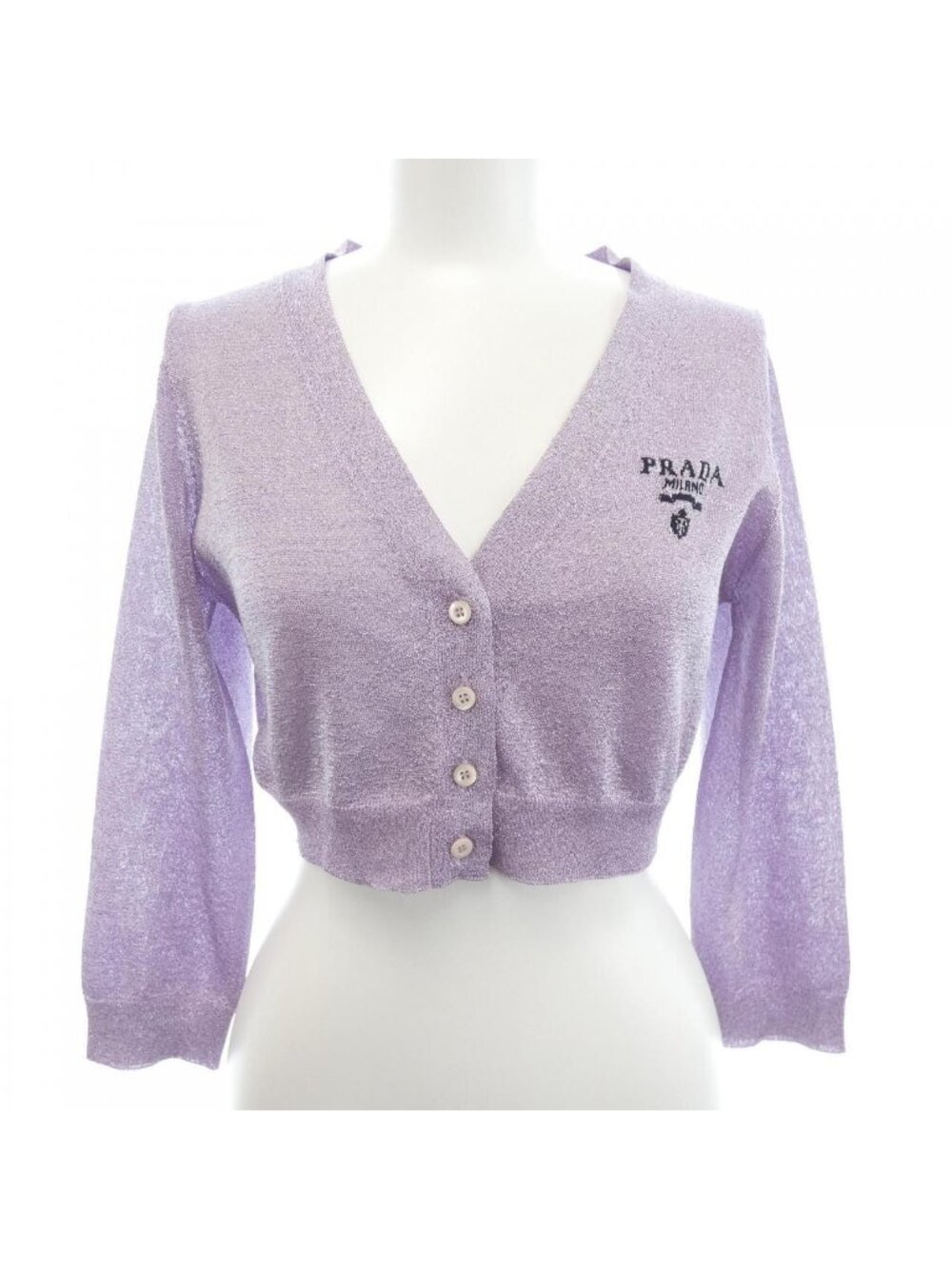 Prada Cardigan Purple